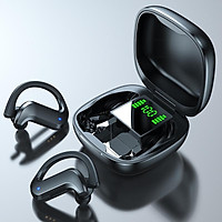 TWS Bluetooth 5.0 Earphones Wireless Headphone Bone Conduction 9D HiFi Stereo Sport Handsfree with Microphone