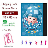 Động Vật Dễ Thương In Hình Trẻ Em Bỏ Qua Thảm Tập Không Trơn Trượt Cao Su Tự Nhiên Trẻ Em Tapete Thảm Tập Yoga Nhảy Vị Trí Hướng Dẫn Miếng Lót