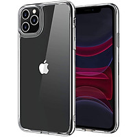 Ốp Lưng Kính Cường Lực Trong Suốt, Viền Máy Dẻo Dành Cho Iphone 11/ 11 Pro/ 11 Pro Max/ SE 2020/ 12 Mini/ 12 / 12 Pro / 12 Pro Max Hàng Chính Hãng Helios