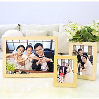 Khung ảnh để bàn 15x21 ️ SIÊU RẺ ️ Khung Hình Treo Tường Cao Cấp - Free In Hình