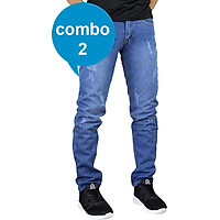 Combo 2 Quần Jean Nam Muidoi Q156 - Xanh Lam