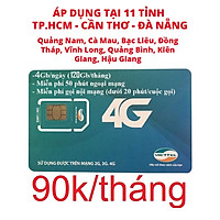 SIM 4G VIETTEL V120Z - ĐĂNG KÝ ĐÚNG CHỦ ( 90.000/tháng: Có 4Gb/ngày, Gọi nội mạng miễn phí tất cả cuộc gọi dưới 20 phút, ngoại mạng 50 phút miễn phí) - Hàng Chính Hãng
