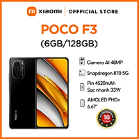 Điện Thoại Thông Minh Xiaomi Poco F3 6GB l 128GB - Hàng Chính Hãng