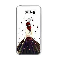 Ốp lưng dẻo cho điện thoại LG V30 - 0106 GIRL03 - Hàng Chính Hãng
