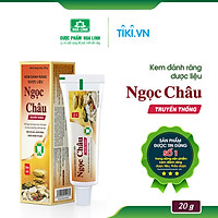 Kem đánh răng dược liệu Ngọc Châu Truyền Thống 20g