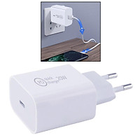 20W Quick Phone Charger Travel Wall Adapter with Charge Protection EU Plug