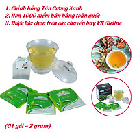 Trà Thảo Mộc Túi Lọc Tân Cương Xanh - TRÀ TÚI LỌC thanh nhiệt, thanh lọc cơ thể, giúp giấc ngủ sâu, ngủ ngon hơn