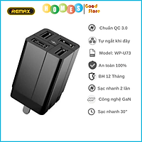 Củ Sạc 4 Cổng USB REMAX WP-U73- Hàng Chính Hãng