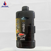 Nhớt tổng hợp 2 thì hiệu suất cao cho xe thể thao eni i-Ride moto 2T ( 1 Lít )