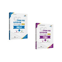 Combo thần tốc luyện thi Địa Lí – Toán