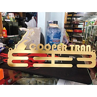 HOT Giá treo huy chương 40cmx18cm bộ môn điền kinh, sơn màu Rich Gold