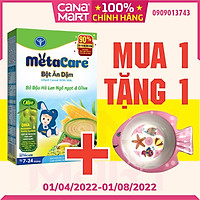 Bột ăn dặm tốt cho bé Nutricare Metacare Bò Đậu hà lan Ngô ngọt & Olive (200g)