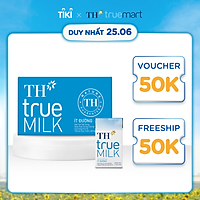 Thùng 48 hộp sữa tươi tiệt trùng ít đường TH True Milk 110ml (110ml x 48)