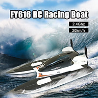 Mô hình du thuyền điều khiển từ xa FY616 RC 2.4G tốc độ cao 20km/h