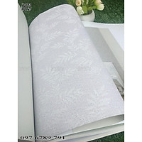 Giấy Dán Tường Hàn Quốc Hoa Văn Chìm Cao Cấp AB Cho Phòng Ngủ Khổ 1.06m Nhiều Màu Lựa Chọn