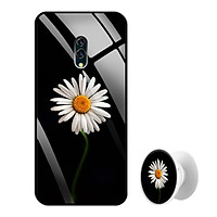 Ốp Lưng Kính Cường Lực cho điện thoại Oppo K3 - 0360 8033 CUCHOAMI08 - Tặng Giá Đỡ Điện Thoại Đa Năng Cùng Mẫu Hình - Hàng Chính Hãng