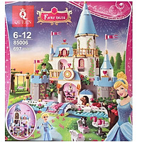 Xếp Hình Lắp Ráp Friends Mô Hình Lâu Đài Tráng Lệ Của Công Chúa Cinderella 697 Khối - Đồ Chơi Trẻ Em
