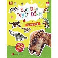 Sách Bóc Dán Tuyệt Đỉnh - Khủng Long - Dành Cho Trẻ Từ 3-9 Tuổi