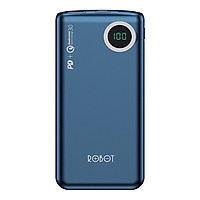 Pin Sạc Dự Phòng 10.000mAh ROBOT RT100Q - Chuẩn Sạc Nhanh PD/QC 3.0 18W, Đèn LED Hiển Thị Mức PIN - HÀNG CHÍNH HÃNG