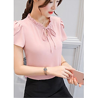 Áo Kiểu Cổ Bèo Tay Búp Sen - mã SSL1192