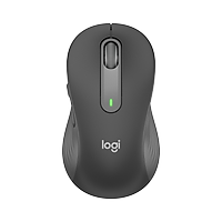 Chuột không dây Bluetooth Logitech Signature M650 L Full-size - Dành cho form tay to, Cuộn SmartWheel, Nhấp yên tĩnh giảm ồn, các Nút bên có thể tùy chỉnh, Hình dạng uốn lượn - Hàng Chính Hãng