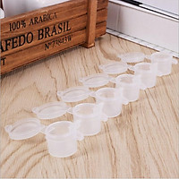 Dây 6 hộp nhựa 2ml- 3ml - 5ml - 10ml đựng màu acrylic, thuốc bột đảm bảo kín nước, sạch sẽ hợp vệ sinh
