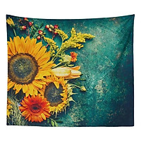 Thảm treo tường trang trí phòng ngủ - Tranh vải decor vintage