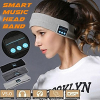 Wireless bluetooth 5.0 Sports Headband Headphones Run Gym  Music Headset