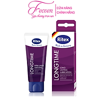 Gel Bôi Trơn Ritex Long Time Kéo Dài Thời Cuộc Yêu, Tuýp 60ml Đức