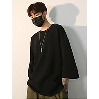 Áo thun nam tay lỡ form rộng TROUBLE CHILD vải cotton trumunisex thengaustyle