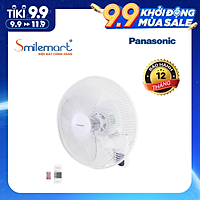 Quạt Treo Tường Có Remote Panasonic F409M Gray - Hàng chính hãng