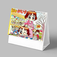 (Lịch 2021-2022) Lịch in NHÓC MIKO anime manga Cô Bé Nhí Nhảnh ảnh đẹp lịch để bàn