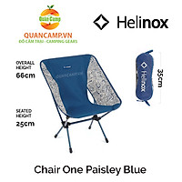 Ghế dã ngoại xếp gọn Helinox Chair One Paisley Blue