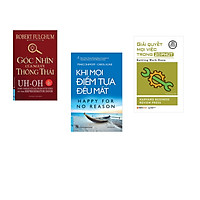 Combo 3 cuốn sách: Góc Nhìn Của Người Thông Thái + Khi Mọi Điểm Tựa Đều Mất + Giải quyết mọi việc trong 20 phút