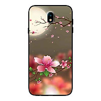 Ốp Lưng in cho Samsung J7 Pro Mẫu Ánh Trăng Hoa Đàọ - Hàng Chính Hãng