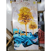 Tranh hươu tráng gương cao cấp ảnh video thật