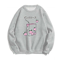 Áo Sweater Nỉ Bông Hộp Đào Unisex - TM49