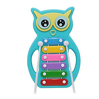 Đồ chơi nhạc cụ- Đàn gõ Xylophone hình cú mèo đáng yêu Toyshouse- Dụng cụ phát triển năng khiếu âm nhạc dành cho bé yêu - tặng đồ chơi xinh xắn