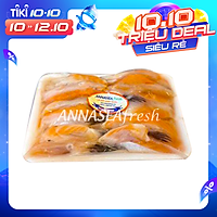 Vây cá hồi đông lạnh - khay 500gr