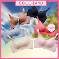 ÁO LÓT XUẤT NHẬT KHÔNG GỌNG, ĐỆM MỎNG, NÂNG NGỰC -Áo lót bầu chống chảy xệ - Hàng Loại 1 -không gọng -Thông hơi