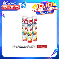 Combo 03 tuýp viên sủi bổ sung 21 Vitamin và khoáng chất Doppelherz A-Z Fizz (Tuýp 13 viên)