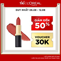 Son lì mịn môi L'Oreal Paris Color Riche Matte 3.7g