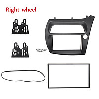 2 DIN Fascia for Honda Civic Hatchback Car Radio Stereo Right Hand Panel Frame