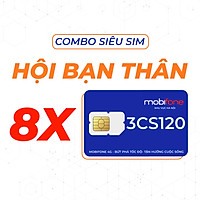 Combo Siêu Sim MobiFone Ưu Đãi Thoại Hội Bạn Thân 3CS120 (3 tháng) - HÀNG CHÍNH HÃNG