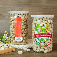 Hạt Dẻ Cười Mỹ Smile Nuts (215g - 500g) | 100% Nhập khẩu từ Mỹ, không tẩy trắng - Dẻ cười rang muối vừa ăn, thơm ngon, giòn rụm