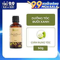 Dưỡng Tóc Bưởi Xanh Tinh Dầu Bưởi Serum Giảm Rụng Tóc Kích Thích Mọc Tóc Giúp Tóc Mềm Mượt Vào Nếp Chắc Khỏe An Toàn Từ Thiên Nhiên Cỏ Mềm 50ml
