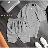 Đồ bộ thể thao nam Cotton xốp Thái tập gym,mặc ở nhà đi chơi cực thoáng mát, thấm hút mồ hôi tốt thời trang MINHSTORE