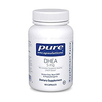 Pure Encapsulations - DHEA 10 mg - Micronized Hypoallergenic Supplement to Support Healthy DHEA Levels - 180 Capsules