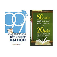 Combo 50 Điều Trường Học Không Dạy Bạn Và 20 Điều Cần Làm Trước Khi Rời Ghế Nhà Trường +