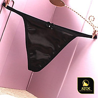 Quần lót lọt khe nữ dễ thương lụa sa tanh bóng dây phong cách Hàn Quốc đẹp cao cấp Sexy gợi cảm quyến rũ JIZOE QNK04